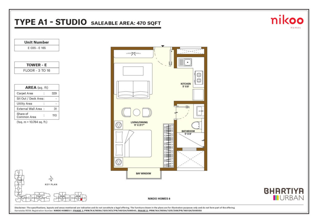 Nikoo Homes 6 Floor Plan1