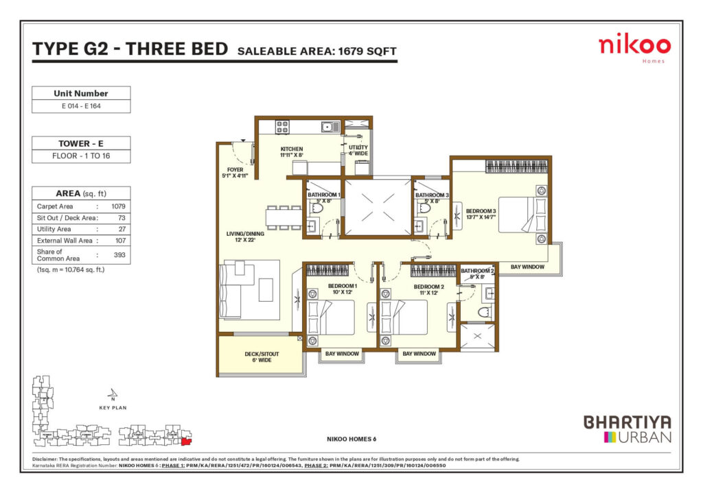 Nikoo Homes 6 Floor Plan11