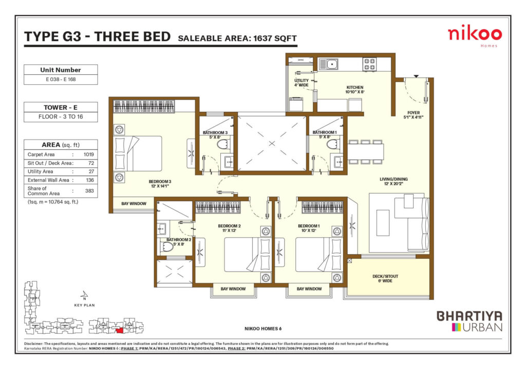 Nikoo Homes 6 Floor Plan13