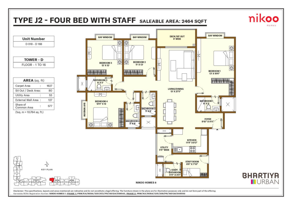 Nikoo Homes 6 Floor Plan17