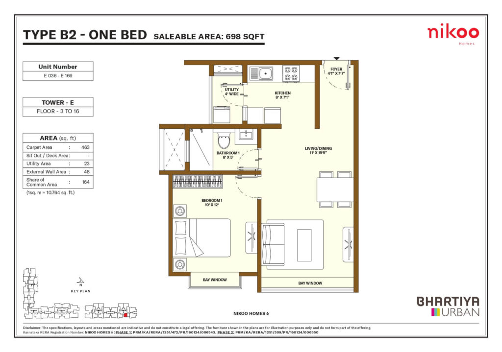 Nikoo Homes 6 Floor Plan2